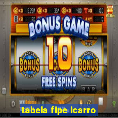 tabela fipe icarro